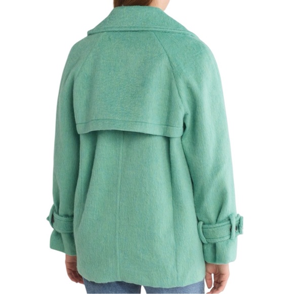 Avec Les Filles Raglan Sleeve Peacoat - Picture 2 of 10